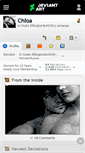 Mobile Screenshot of chloa.deviantart.com