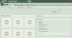 Desktop Screenshot of drmatty.deviantart.com