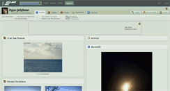 Desktop Screenshot of hypo-jellybean.deviantart.com