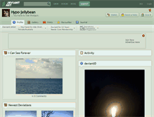 Tablet Screenshot of hypo-jellybean.deviantart.com