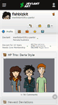 Mobile Screenshot of fishbizkit.deviantart.com