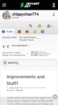 Mobile Screenshot of chippychao774.deviantart.com