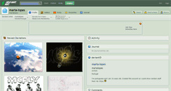 Desktop Screenshot of marta-lopes.deviantart.com