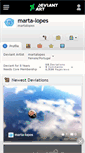 Mobile Screenshot of marta-lopes.deviantart.com