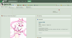 Desktop Screenshot of daphne1988.deviantart.com