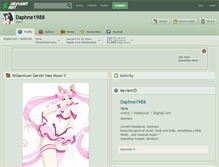 Tablet Screenshot of daphne1988.deviantart.com