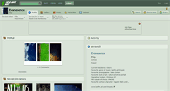 Desktop Screenshot of evanesence.deviantart.com