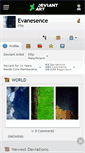 Mobile Screenshot of evanesence.deviantart.com