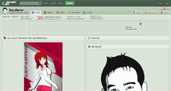 Desktop Screenshot of bayubaron.deviantart.com