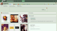 Desktop Screenshot of eraziaazure.deviantart.com
