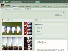 Tablet Screenshot of best-of.deviantart.com