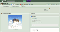 Desktop Screenshot of mimii-chan.deviantart.com
