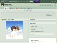 Tablet Screenshot of mimii-chan.deviantart.com
