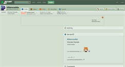 Desktop Screenshot of kittencookie.deviantart.com