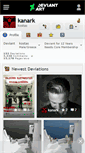 Mobile Screenshot of kanark.deviantart.com