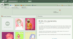 Desktop Screenshot of paggo95.deviantart.com