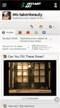 Mobile Screenshot of mis-takenbeauty.deviantart.com