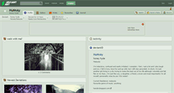 Desktop Screenshot of hunnay.deviantart.com