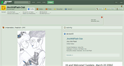 Desktop Screenshot of jinxxkidflash-club.deviantart.com