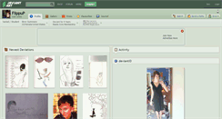 Desktop Screenshot of flippup.deviantart.com