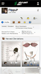 Mobile Screenshot of flippup.deviantart.com