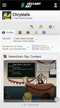 Mobile Screenshot of chrystalis.deviantart.com