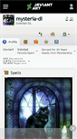 Mobile Screenshot of mysteria-dl.deviantart.com
