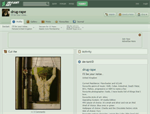 Tablet Screenshot of drug-rape.deviantart.com