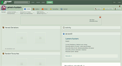 Desktop Screenshot of lamers-hunters.deviantart.com