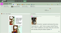 Desktop Screenshot of chibiskitty-donna.deviantart.com