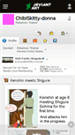 Mobile Screenshot of chibiskitty-donna.deviantart.com