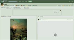 Desktop Screenshot of galax.deviantart.com