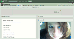 Desktop Screenshot of dartedrose.deviantart.com