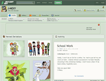 Tablet Screenshot of j-mexy.deviantart.com