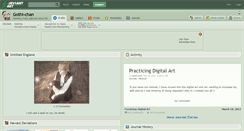 Desktop Screenshot of gothi-chan.deviantart.com