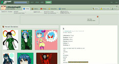 Desktop Screenshot of littlestpshop00.deviantart.com