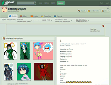 Tablet Screenshot of littlestpshop00.deviantart.com