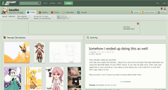 Desktop Screenshot of keusike.deviantart.com