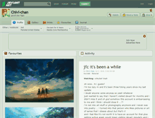 Tablet Screenshot of chivi-chan.deviantart.com