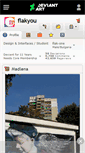 Mobile Screenshot of flakyou.deviantart.com