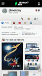 Mobile Screenshot of phoenixq.deviantart.com