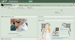 Desktop Screenshot of bejennerous.deviantart.com