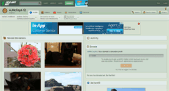 Desktop Screenshot of ajmccoy612.deviantart.com