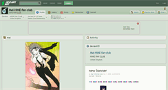 Desktop Screenshot of mai-hime-fan-club.deviantart.com