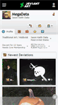 Mobile Screenshot of megadata.deviantart.com