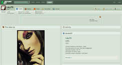 Desktop Screenshot of lalytk.deviantart.com