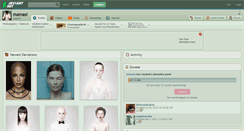 Desktop Screenshot of mamasi.deviantart.com