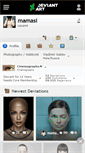 Mobile Screenshot of mamasi.deviantart.com