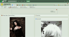 Desktop Screenshot of littlestarfish.deviantart.com