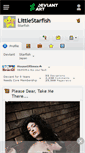 Mobile Screenshot of littlestarfish.deviantart.com